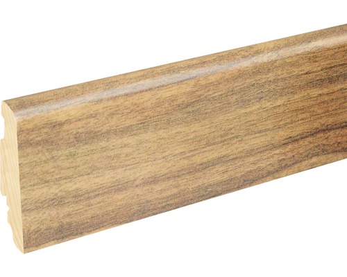 SKANDOR plint Morris Walnoot glanzend FOWA152 FU60L 19 x 58 x 2400 mm