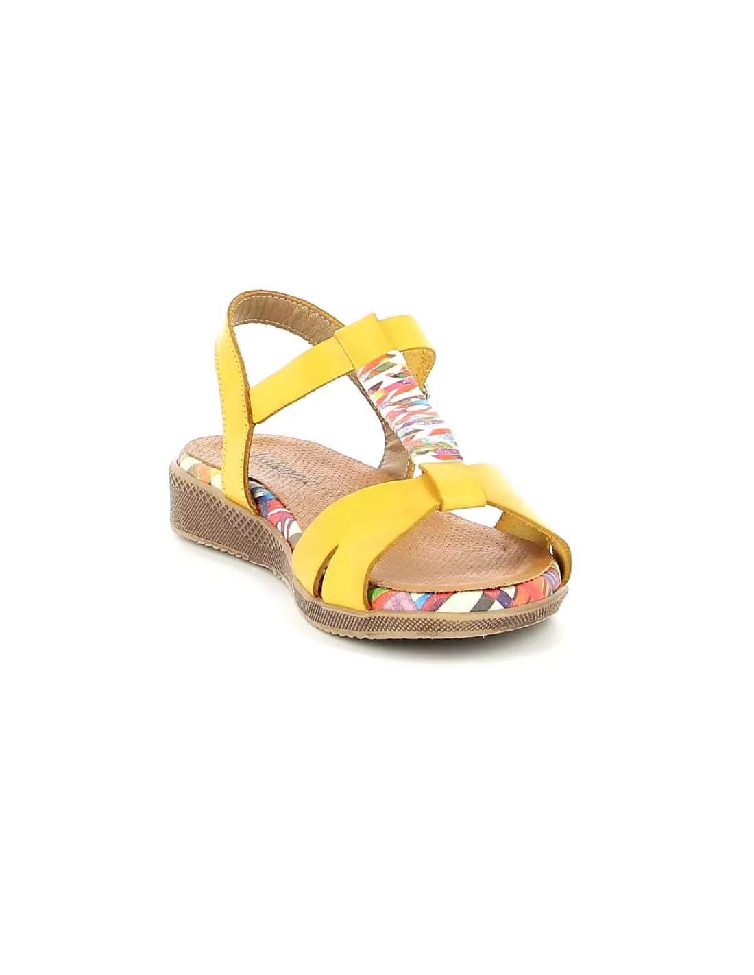 JORDANA RAMA 3423 AMANDAN AMARI - Sandales & nu-pieds Jaune