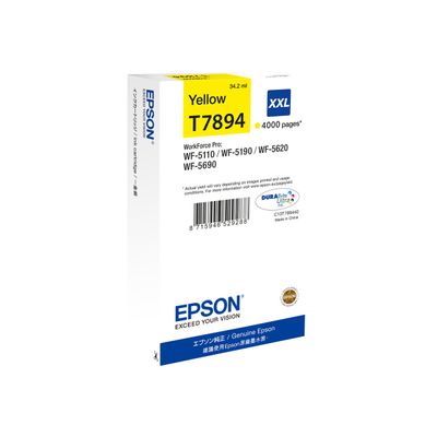 Epson T7894 - jaune - cartouche d'encre originale