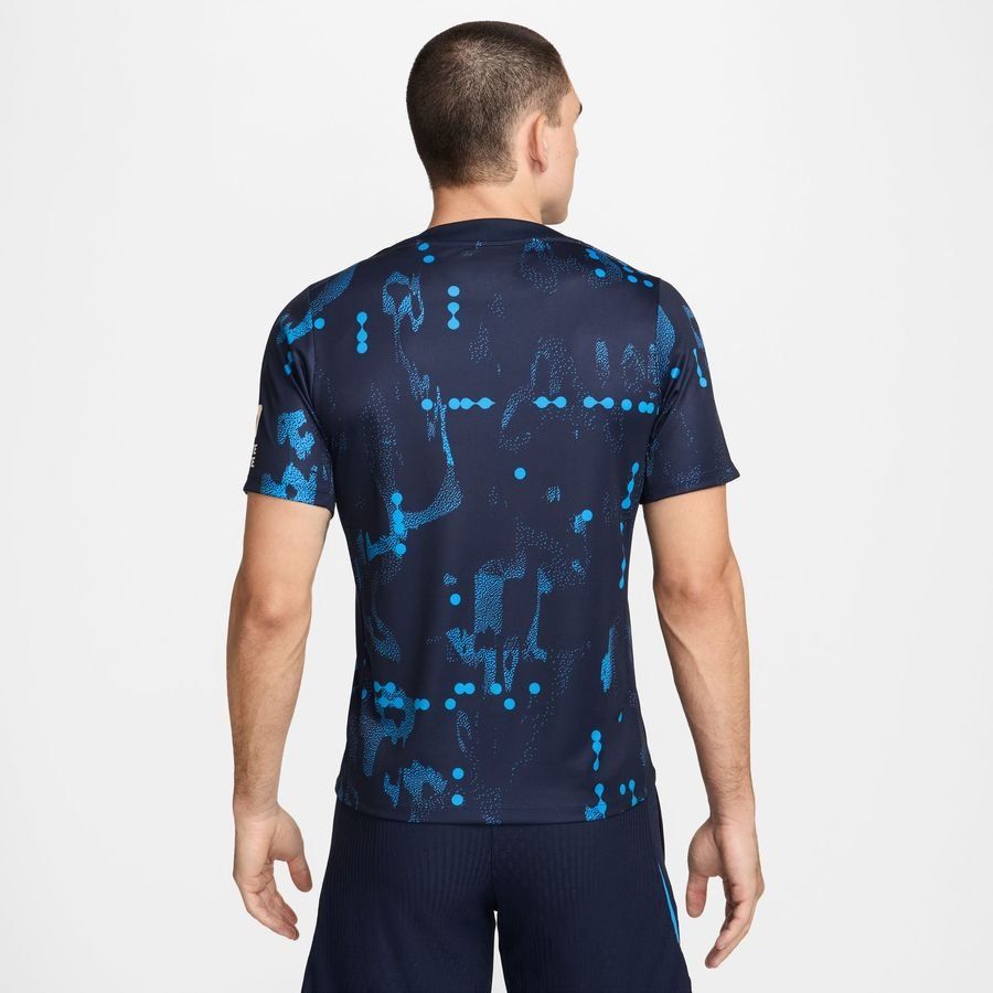 Chelsea T-shirt d'Entraînement Dri-FIT Academy Pro Avant-Match - Bleu Foncé