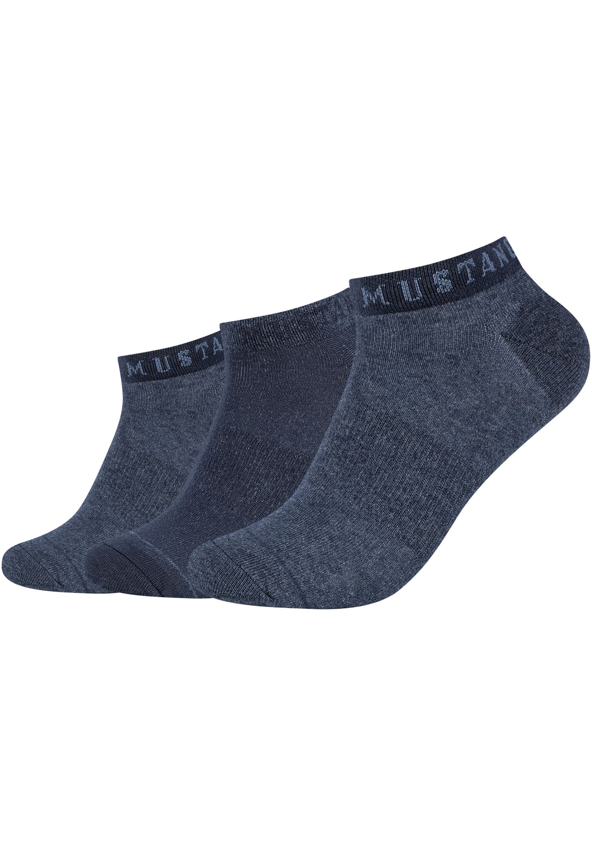 MUSTANG Socken »casual« 6 Stk. tlg. mit softem Materialmix