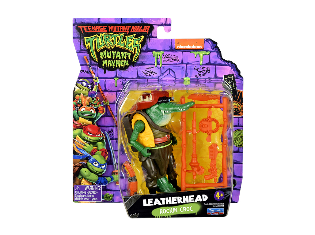 FIGURA BÁSICA TARTARUGAS NINJA MODELOS SORTIDOS