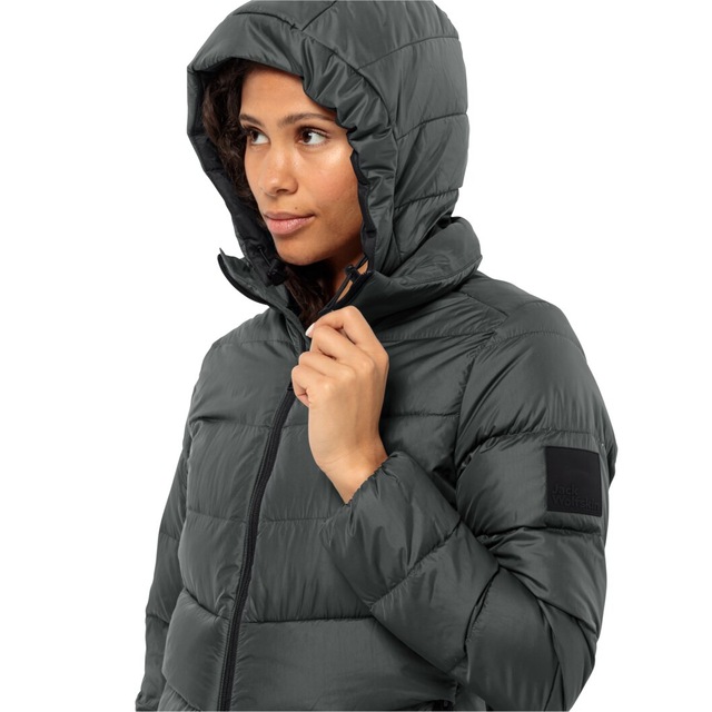 Jack Wolfskin Daunenmantel »LENAUPLATZ«, Wärmend, winddicht, Übergangsjacke