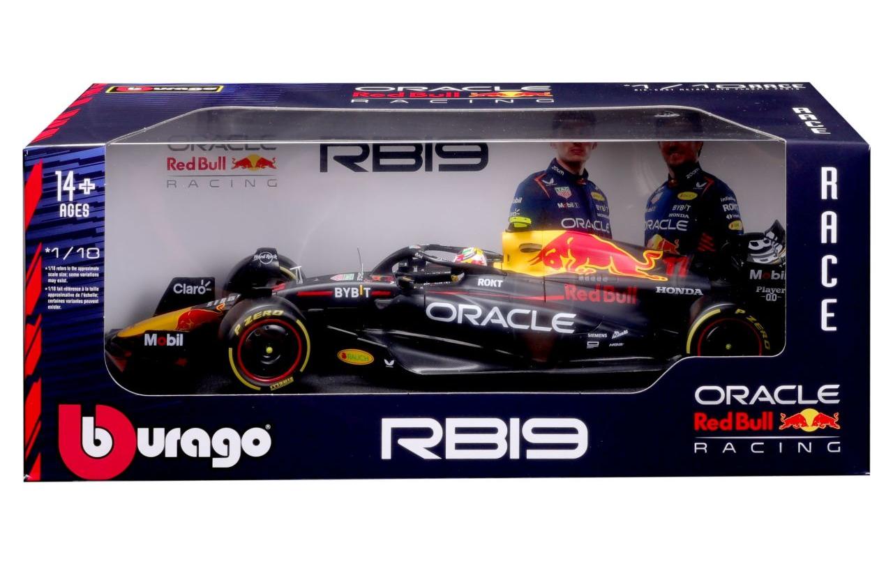 Red Bull Racing F1 RB19 Pérez 2023 1:18Sammlermodell im Massstab 1:18
