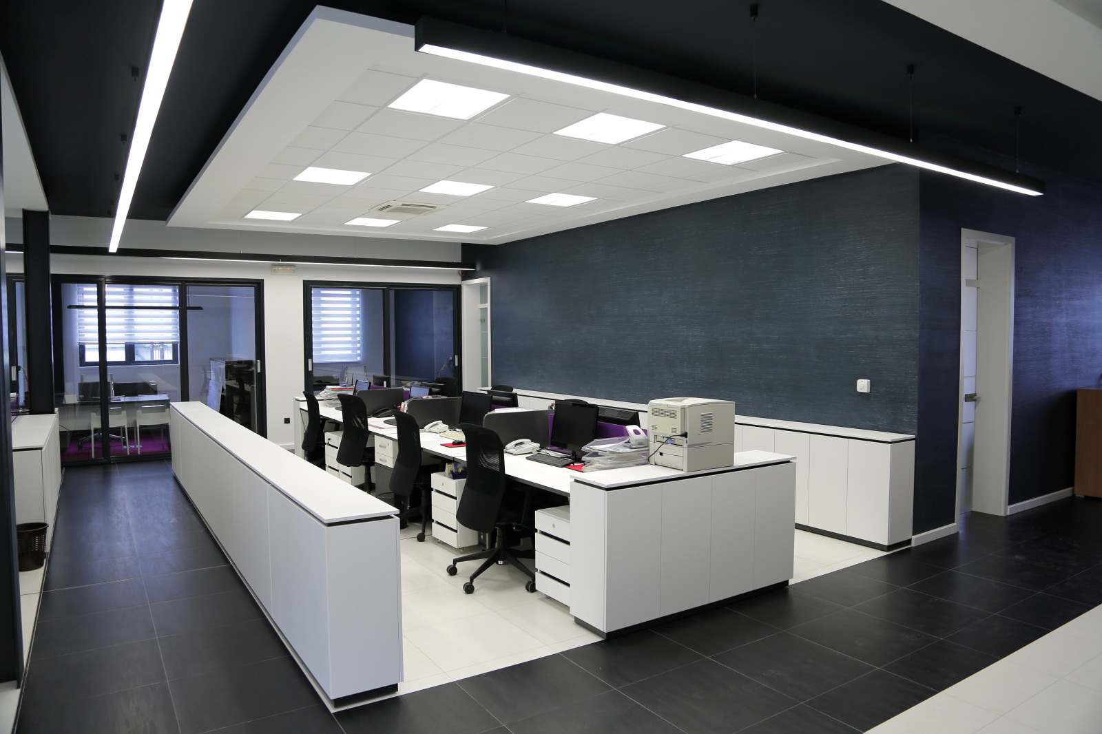 LED-Einlegepanel THORE - weiß - 62 cm