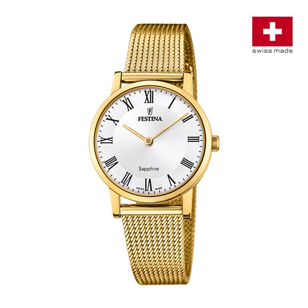 Montre Festina Swiss Made Argenté