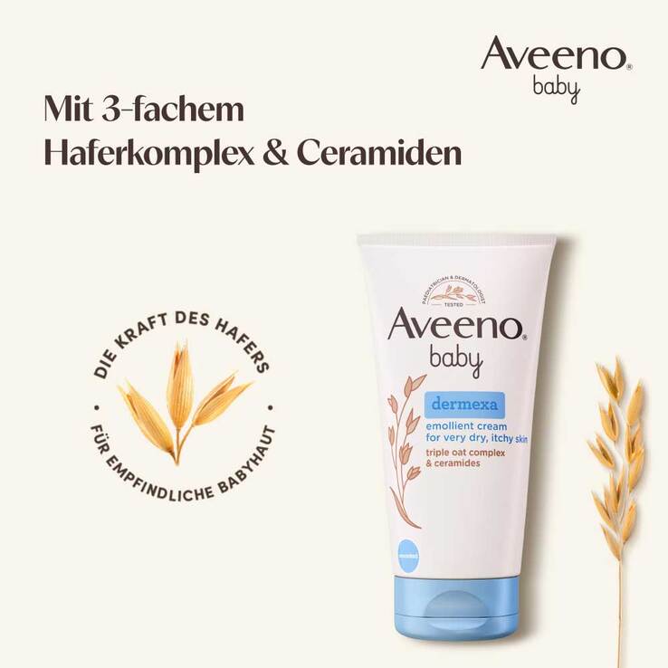 Aveeno baby Dermexa Emollientien Creme, 150 ml