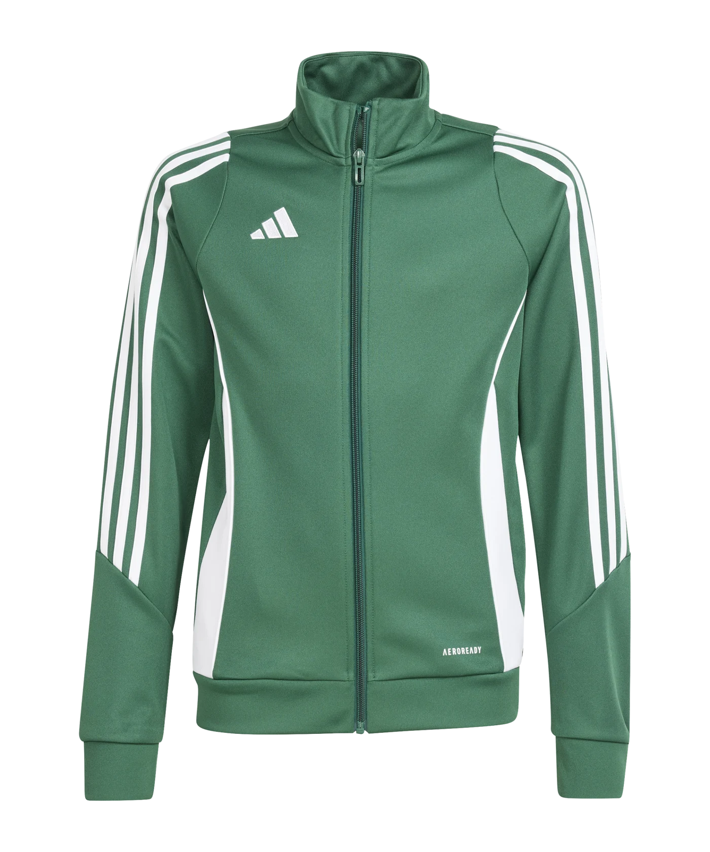 adidas Tiro 24 Trainingsjacke Kids Grün Weiss