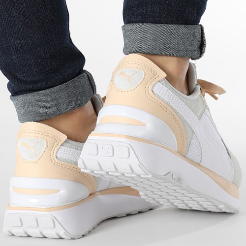 Baskets Femme Cruise Rider Cruise NU Pastel 389926 Puma White Cashew