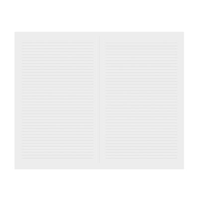 Quo Vadis Respire - Carnet de notes - 16 x 24 cm - ligné - plage