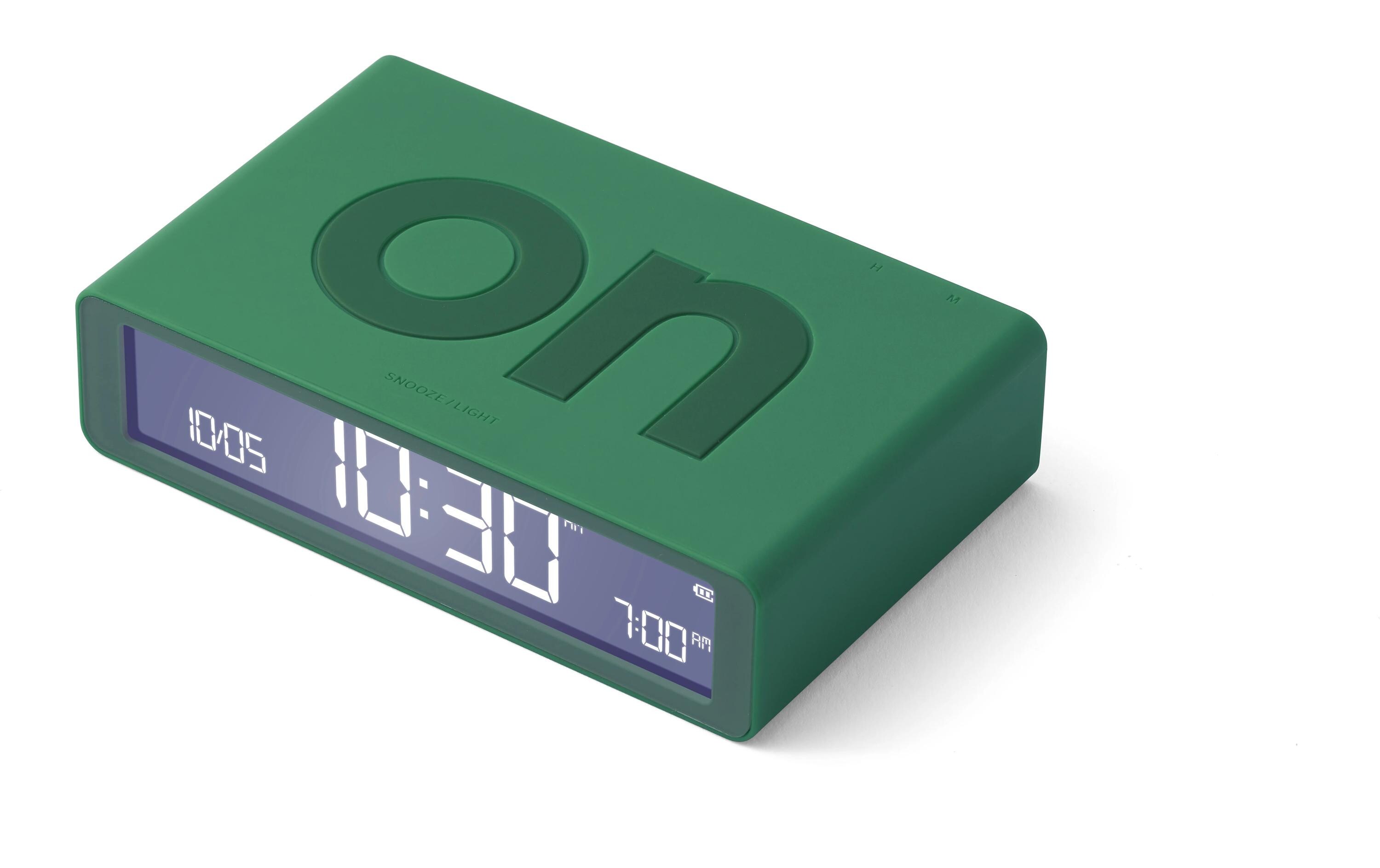 Digitalwecker Flip Classic GrünLCD-Wecker