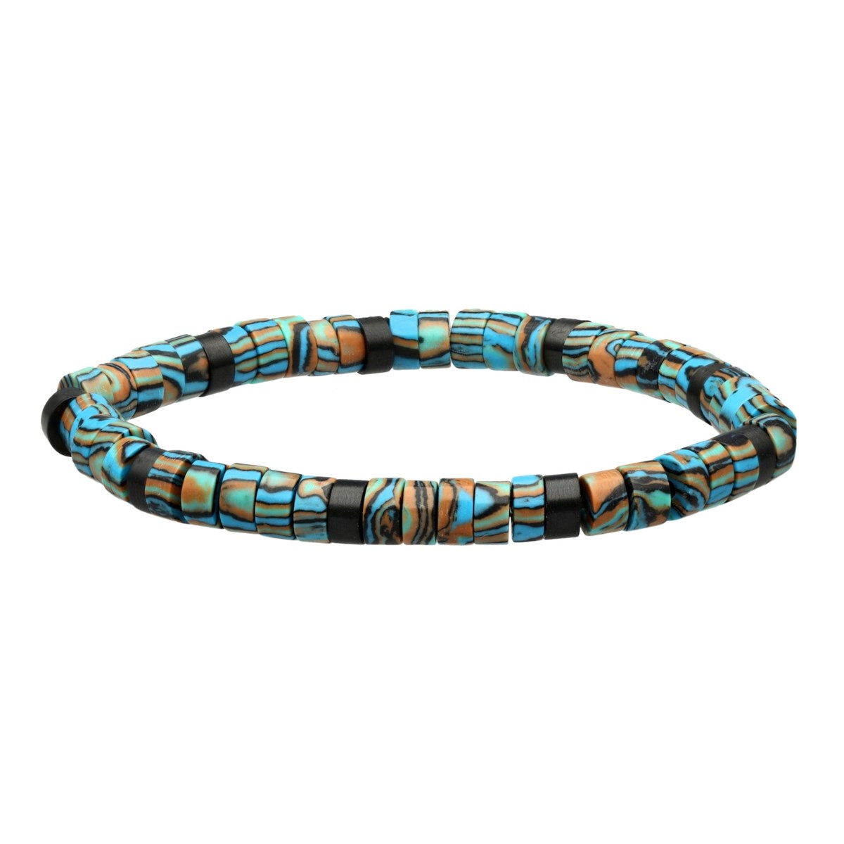 Bracelet Perles Heishi En Malachite-enfant-12cm