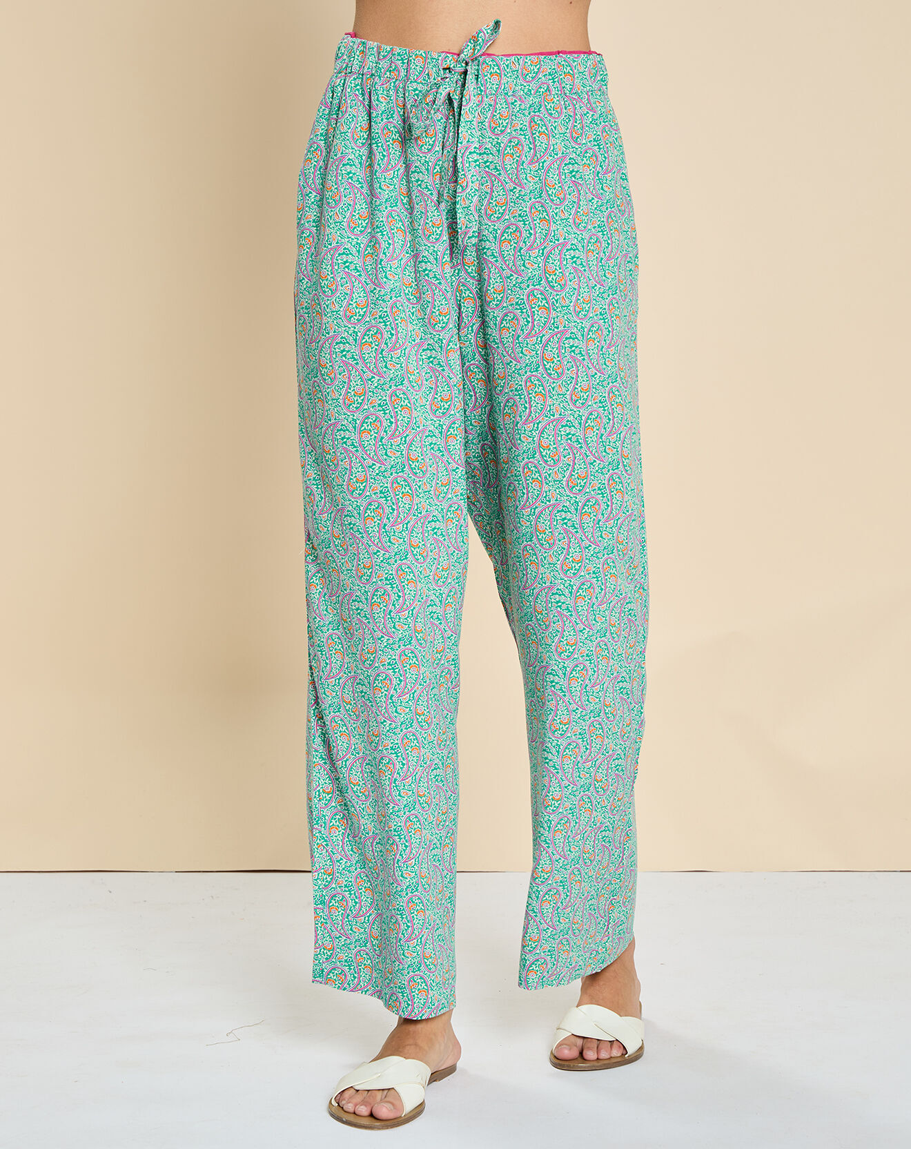 Harris Wilson Pantalon Esteban imprimée cachemire multicolore