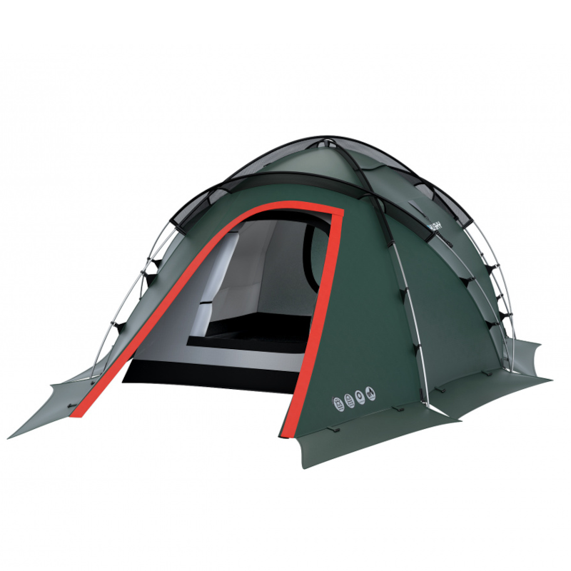 Husky Fighter Extreme 3-4 groen koepeltent