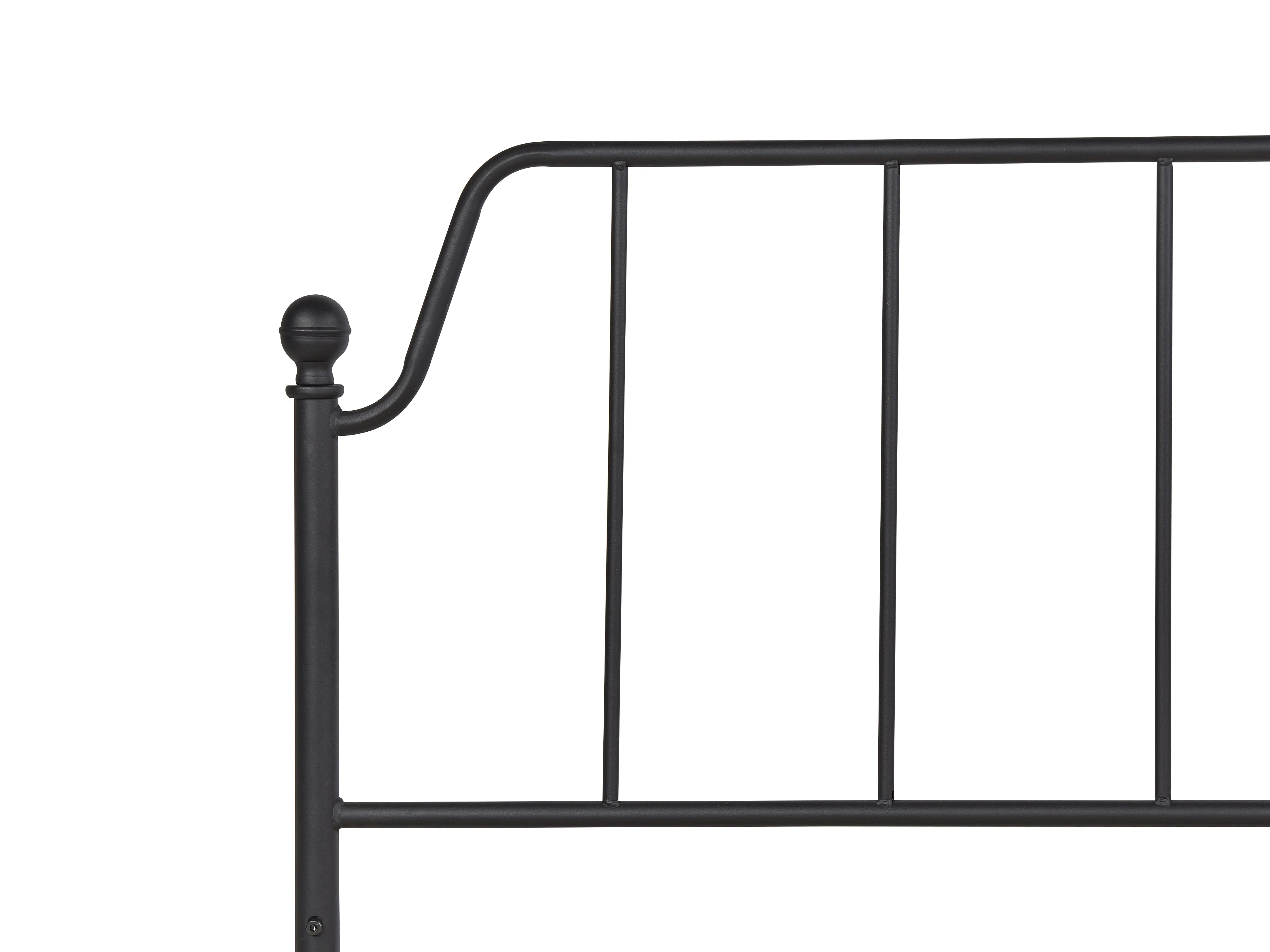 Bed Metaal MAURESSAC 180 x 200 cm Zwart