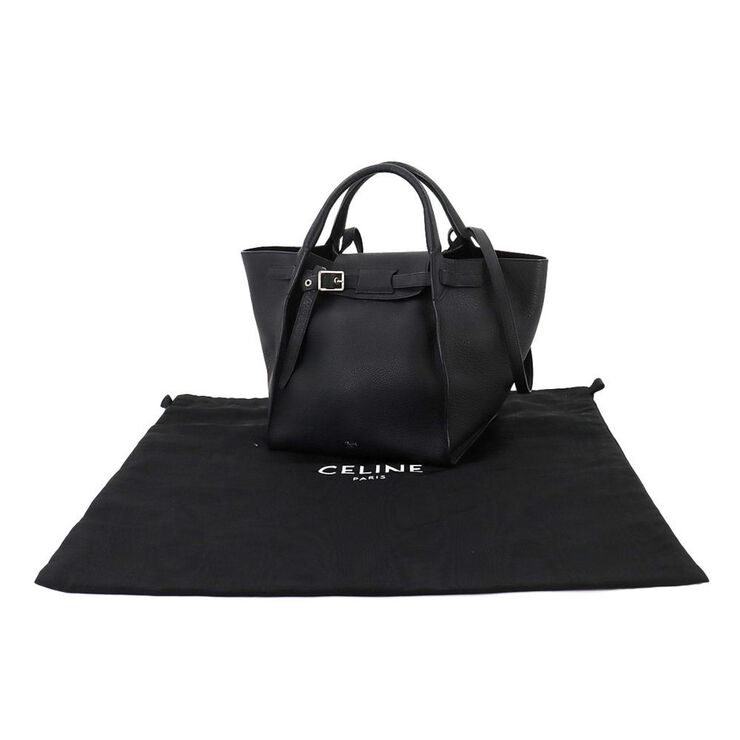 Celine Vintage Celine Tote Black