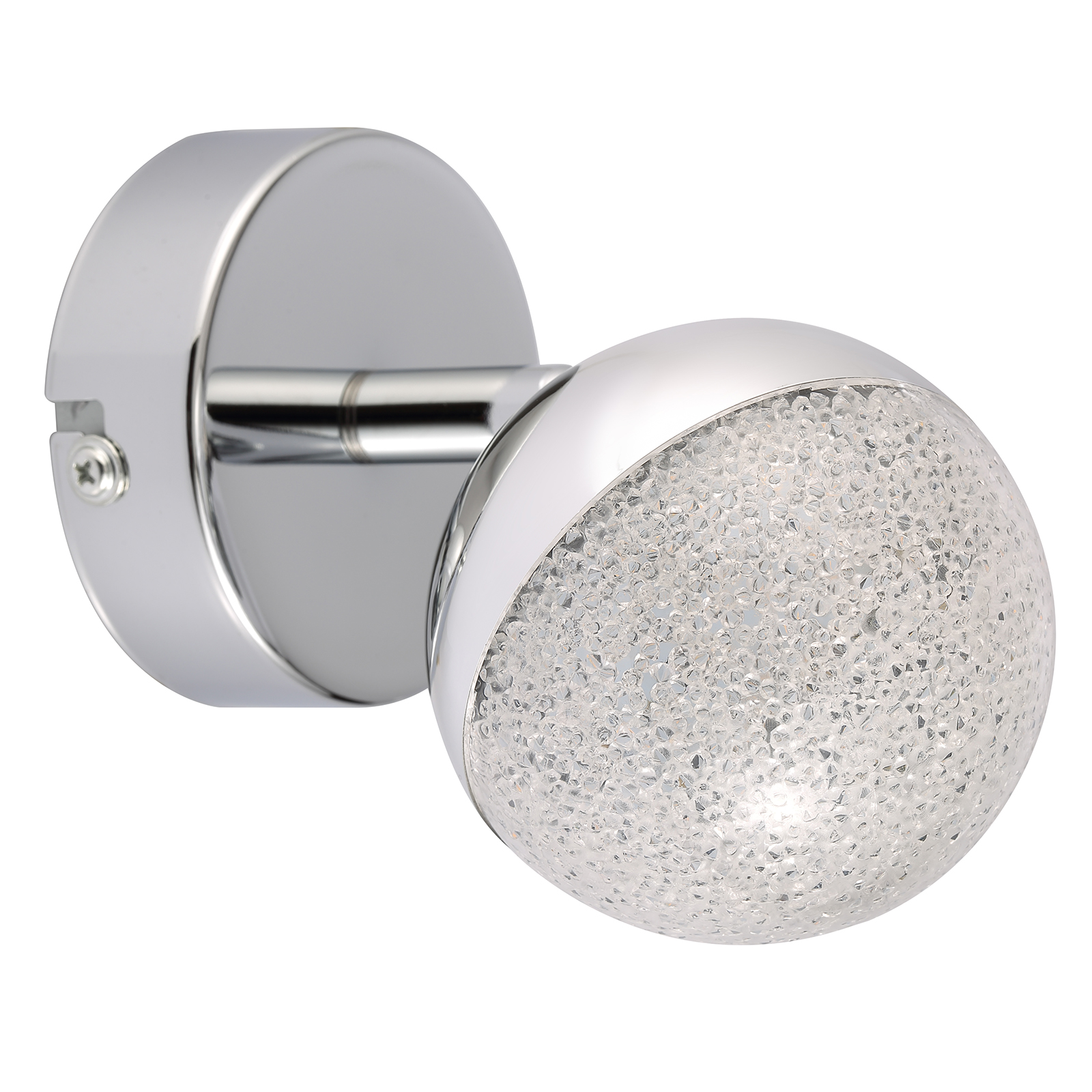 LAMPURA LED-Spot - Kristalloptik - Ø 8 cm