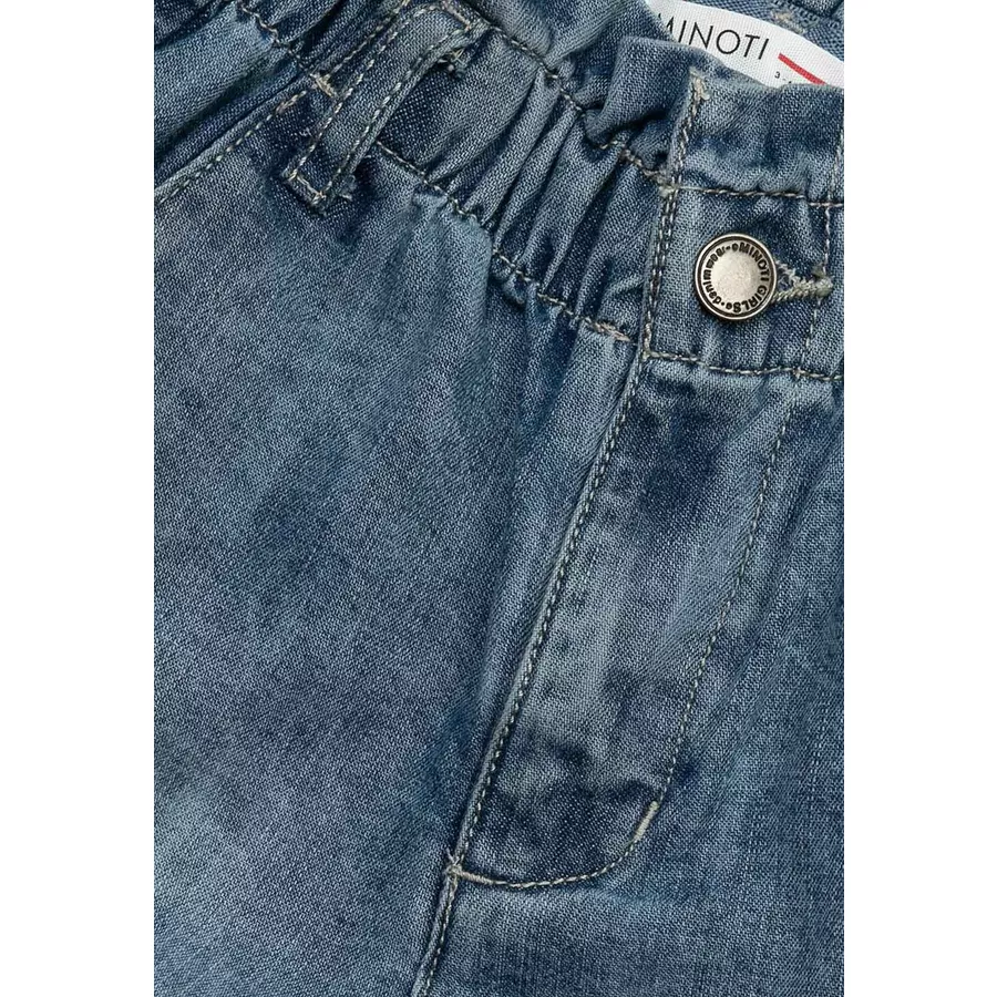 MINOTI Jeans im Relax-fit Denim-Hellblau