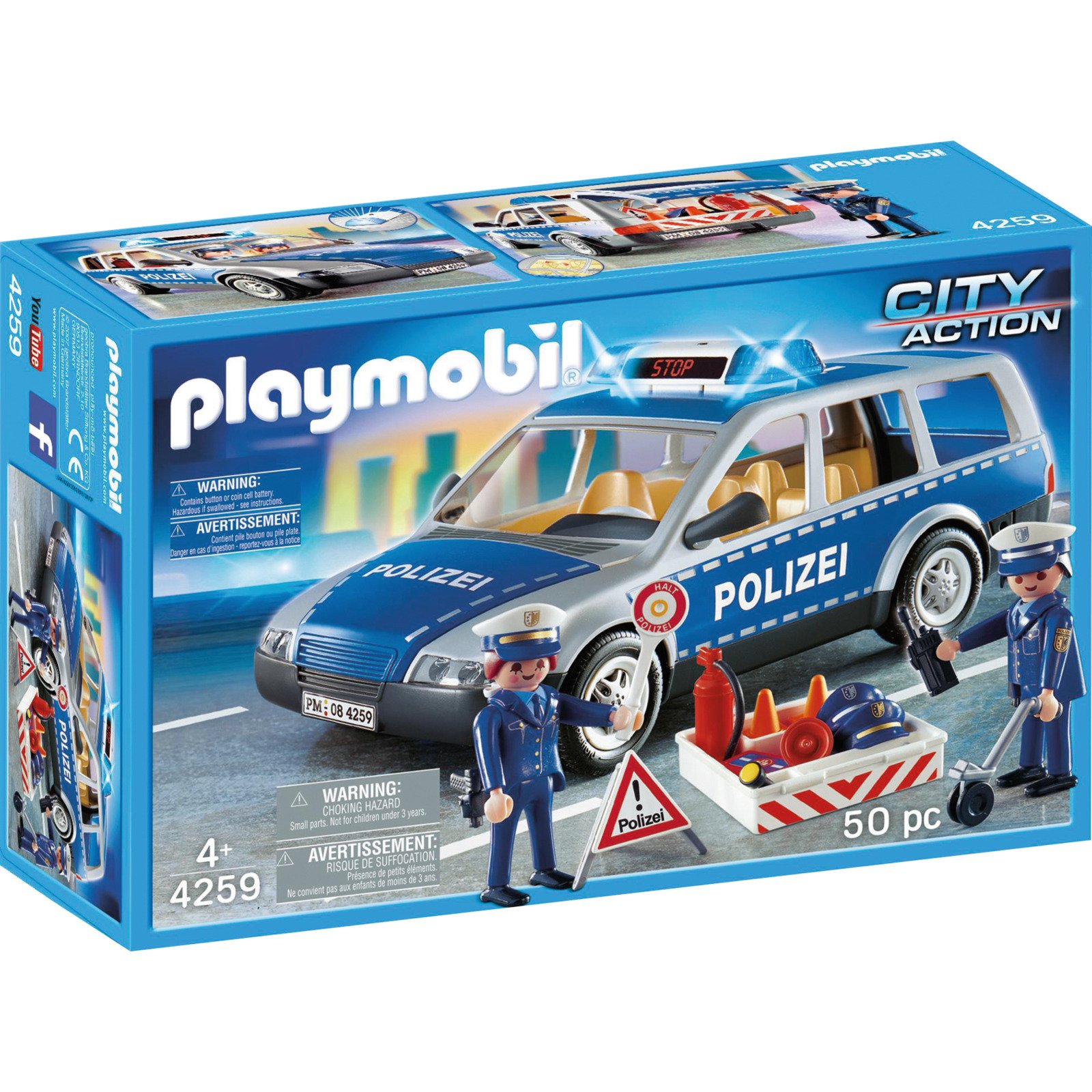 Playmobil Polizei-Einsatzwagen 4259