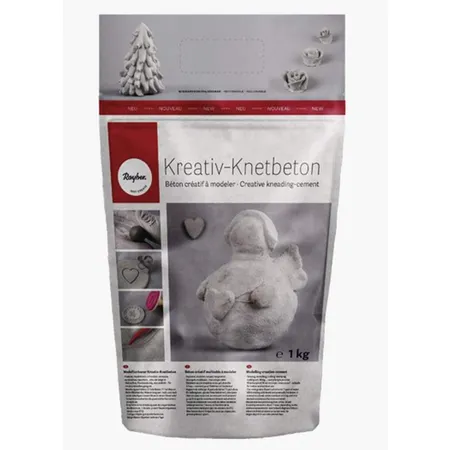 Rayher Kreativ-Knetbeton, 1 kg