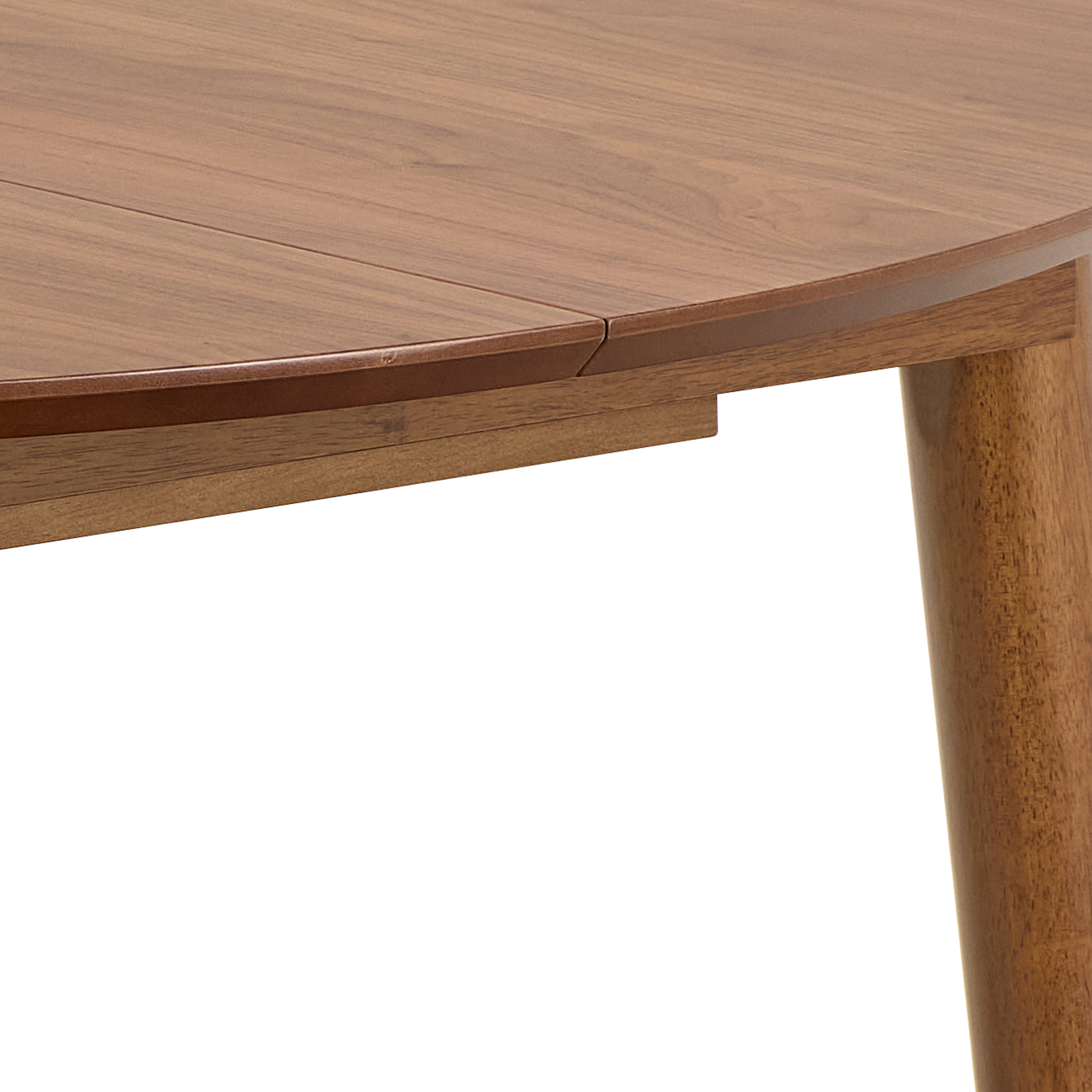 by fonQ Cleo Eettafel Uitschuifbaar - Walnoot