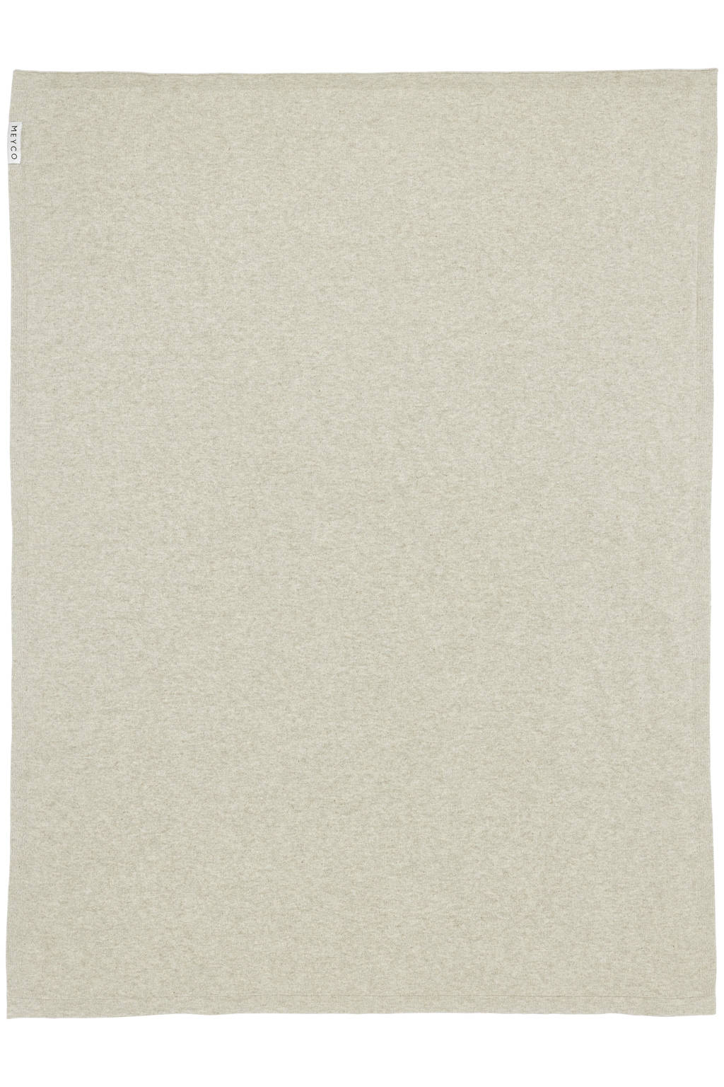 baby ledikantdeken Knit Basic 100x150 cm Sand Melange
