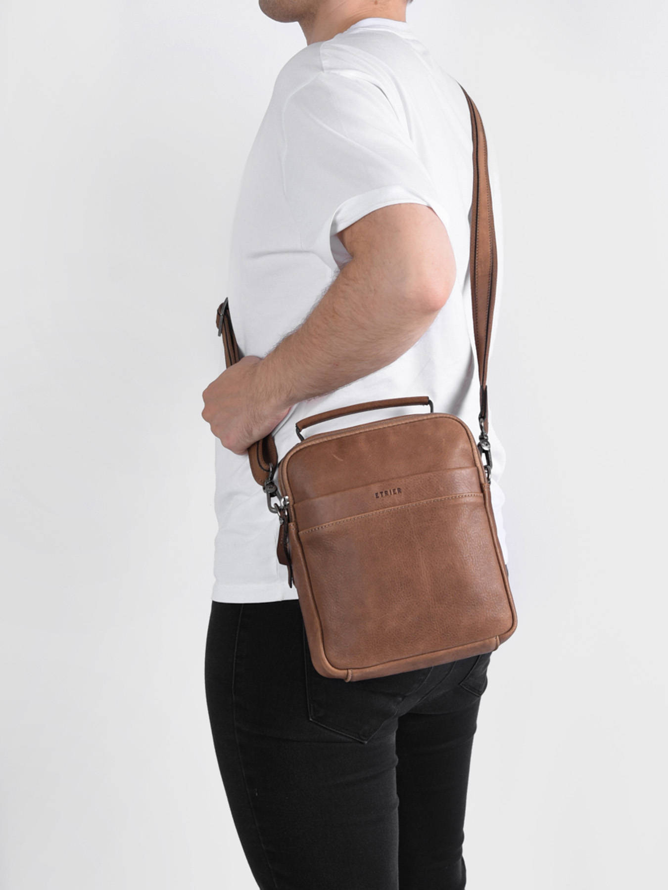 Sac bandoulire Spider cuir ETRIER