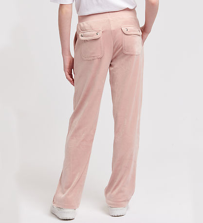 Juicy Couture Velours Hosen - Tonal - Adobe Rose