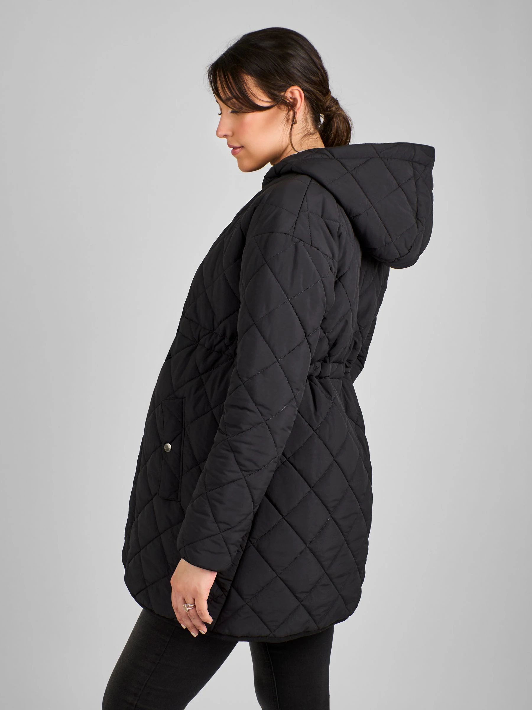 JoJo Maman Bébé 2-In-1 Maternity Quilted Jacket