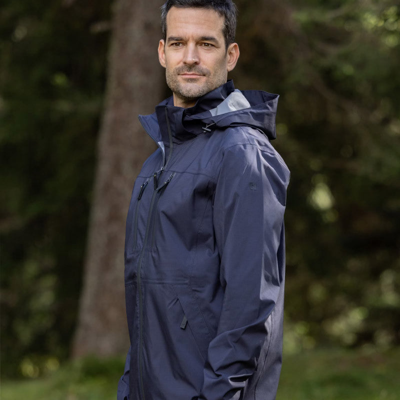 Herren Regenjacke 3 Lagen Darek dark navy
