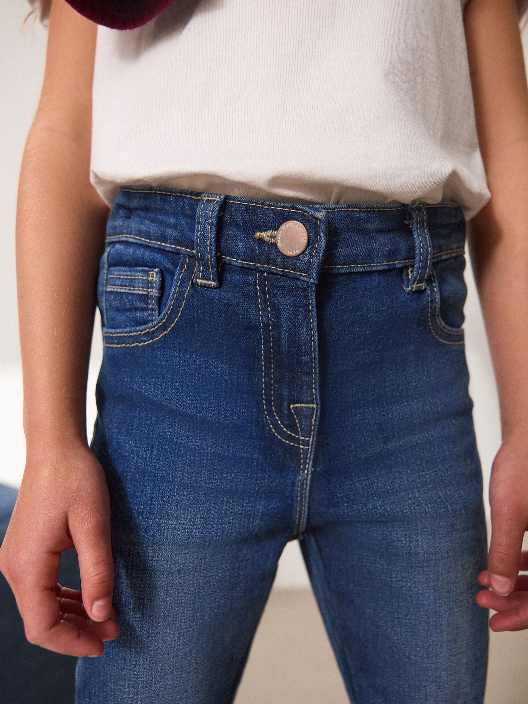 Donker gewassen denim - Skinny jeans (3-16 jr)