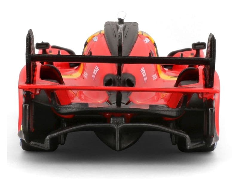 BBurago Ferrari Racing 499P LMH 2023 Rot 1:43 Sammlermodell im Massstab 1:43