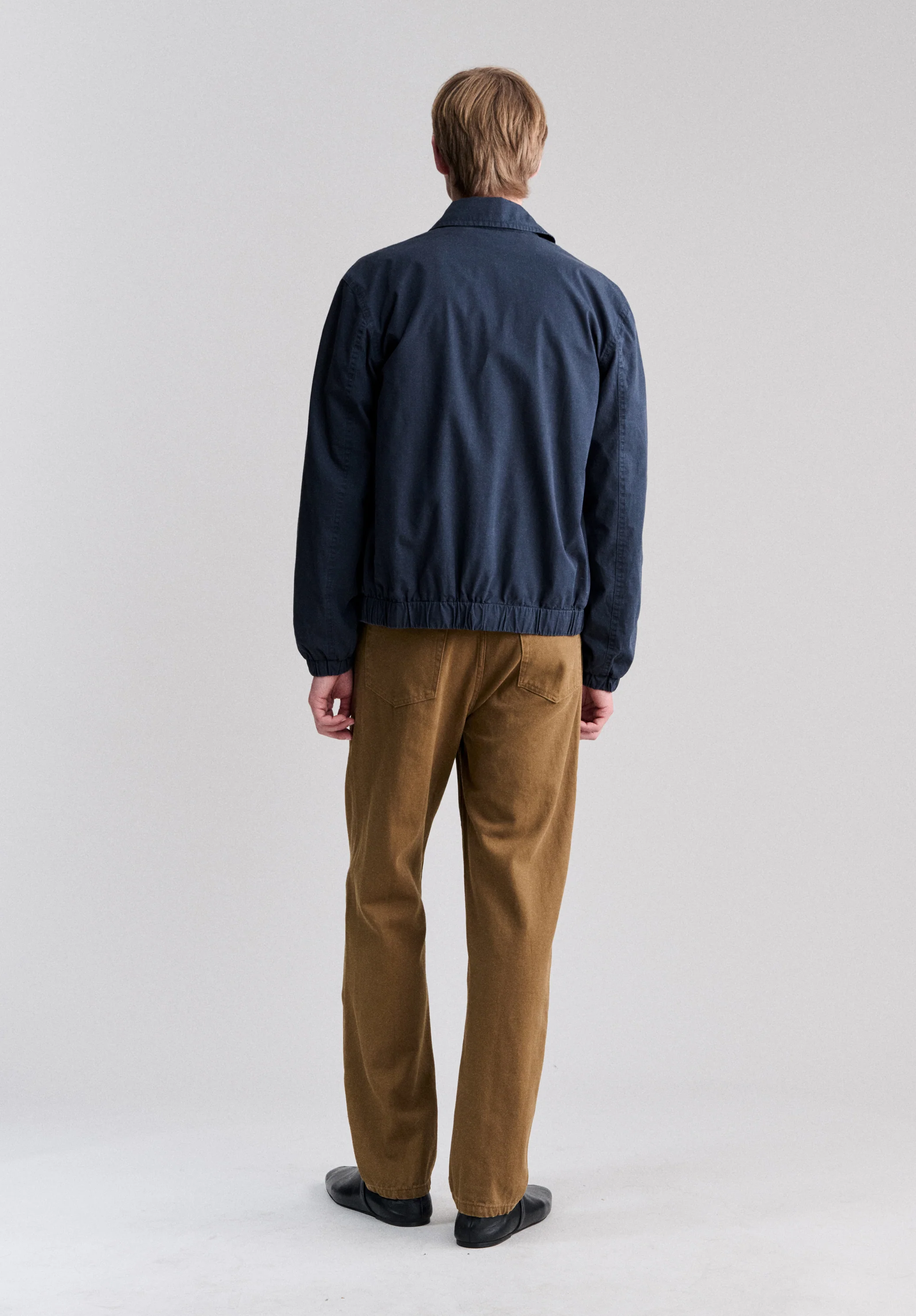 Blouson léger en coton bleu marine - Dark navy