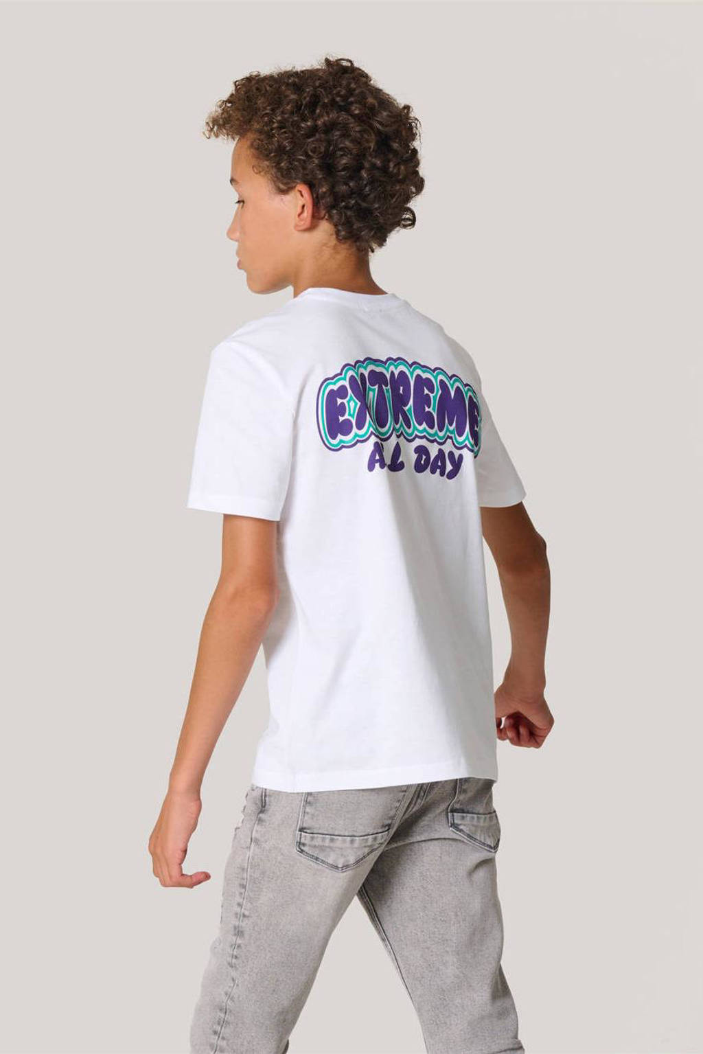 Shoeby T-shirt met backprint wit