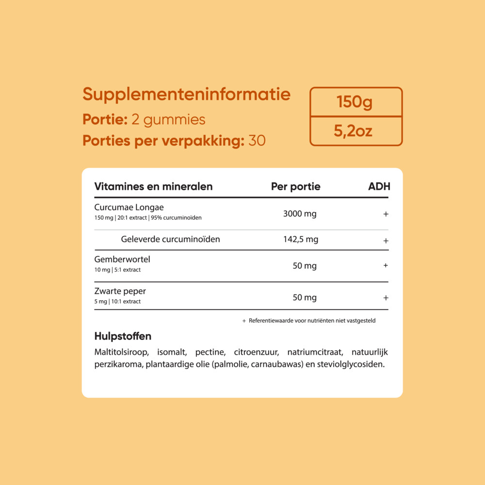 Veganboost Kurkuma 60 gummies