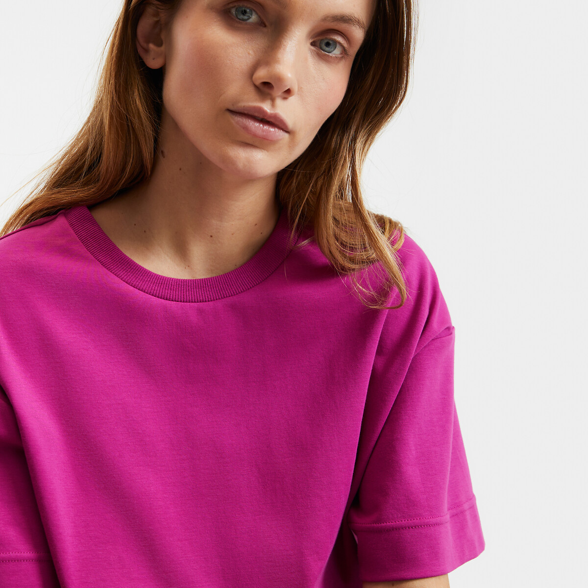 COLEÇÕES LA REDOUTE<br>T-shirt folgada, Assinatura PAUL