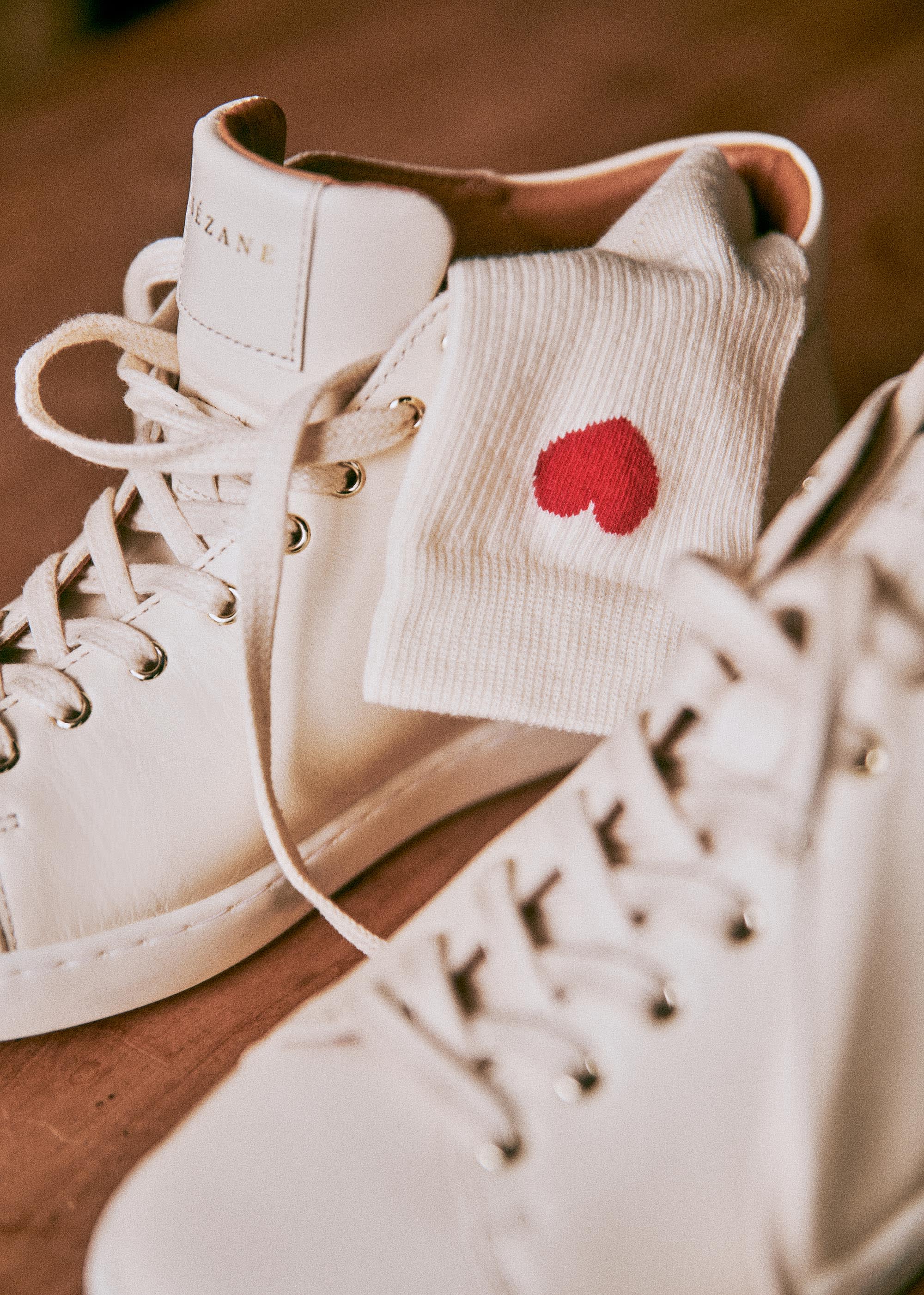 Chaussettes Coeur - Rouge - SOULIERS/SOULIERS Mocassins 5906276