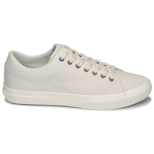 Tommy Hilfiger - TH HI VULC STREET LOW VEG DYES Blanco