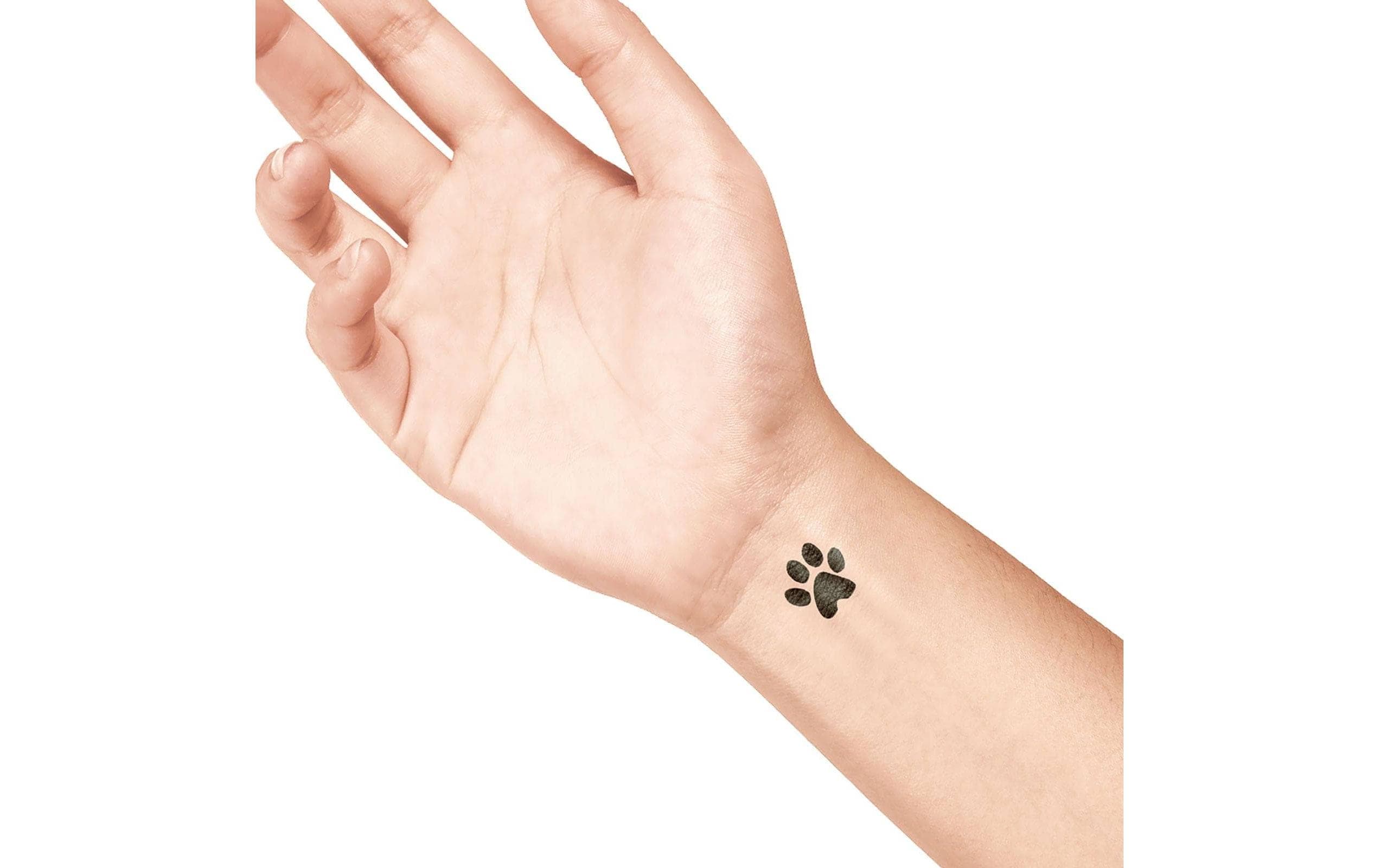 Tattoostempel Katzenpfote SmallMotiv-Stein für das perfekte Outdoor-Make-Up