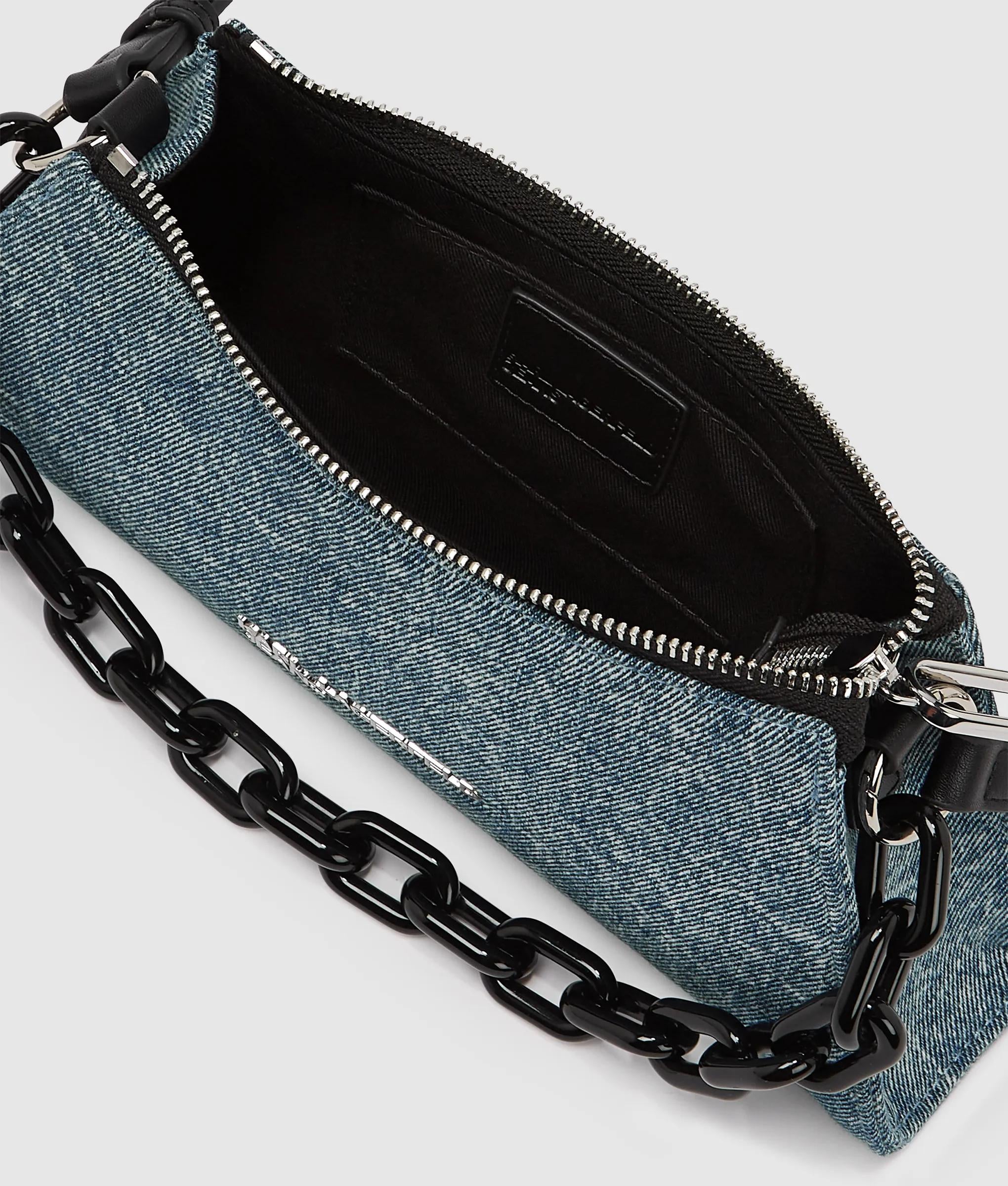 Denim ketting schoudertas