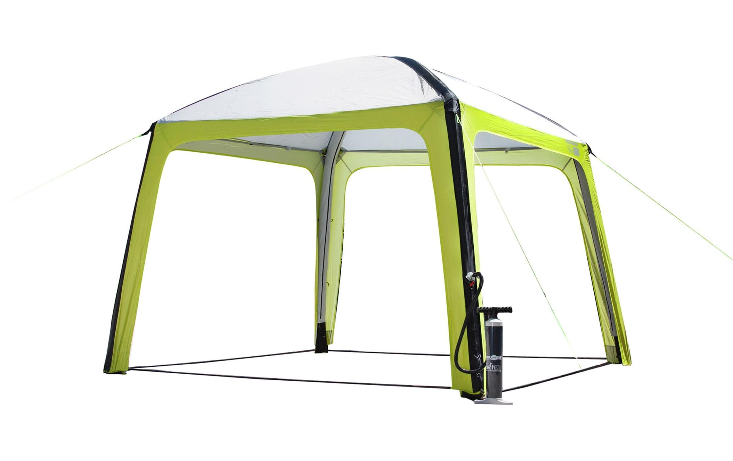 Pavillon Aquamar<br>Aufblasbarer Outdoor-Pavillon mit Stabilisierungsstangen