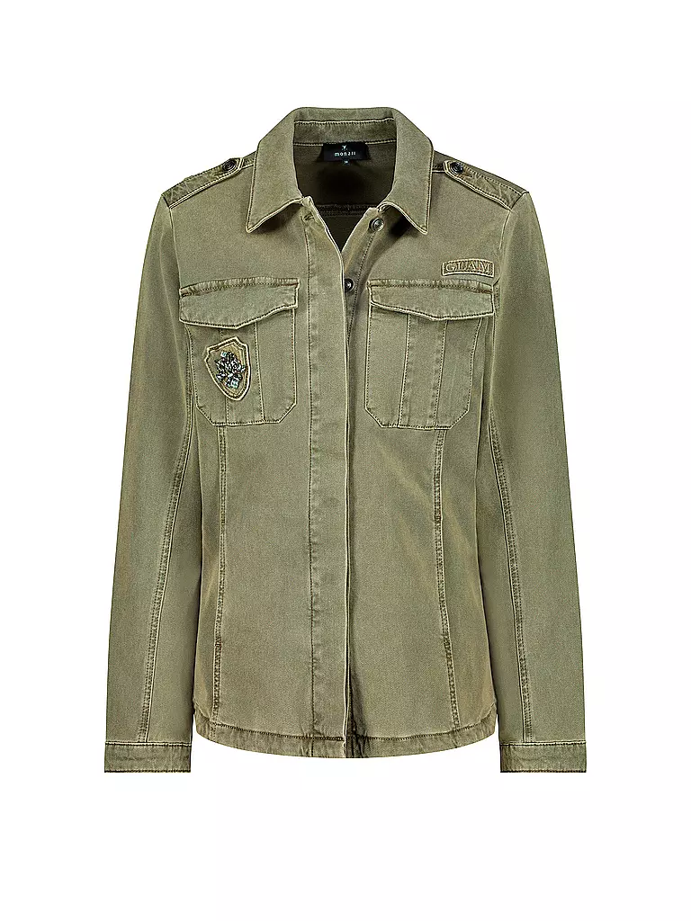 MONARI Overshirt grün