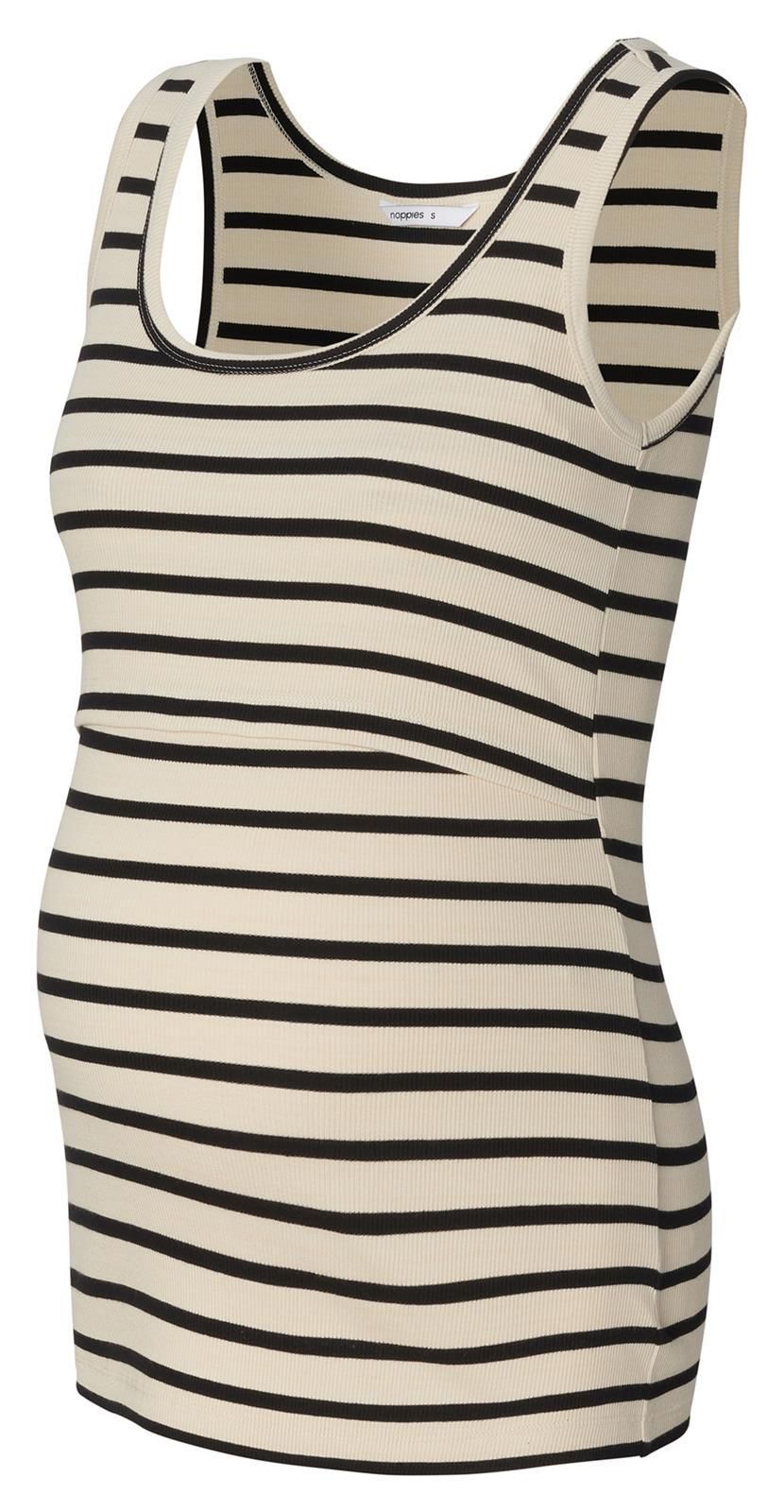 Noppies Maternity Voedingstop Jamee - Cream Stripe