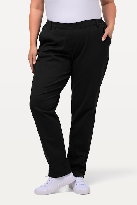 Chino Rena, teilelastischer Bund, konisches Bein
