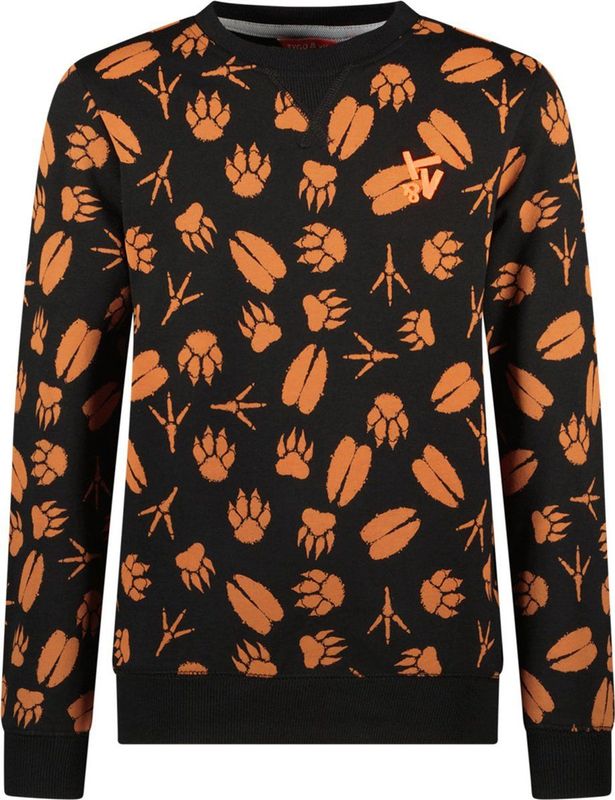 TYGO & vito jongens sweater - Zwart