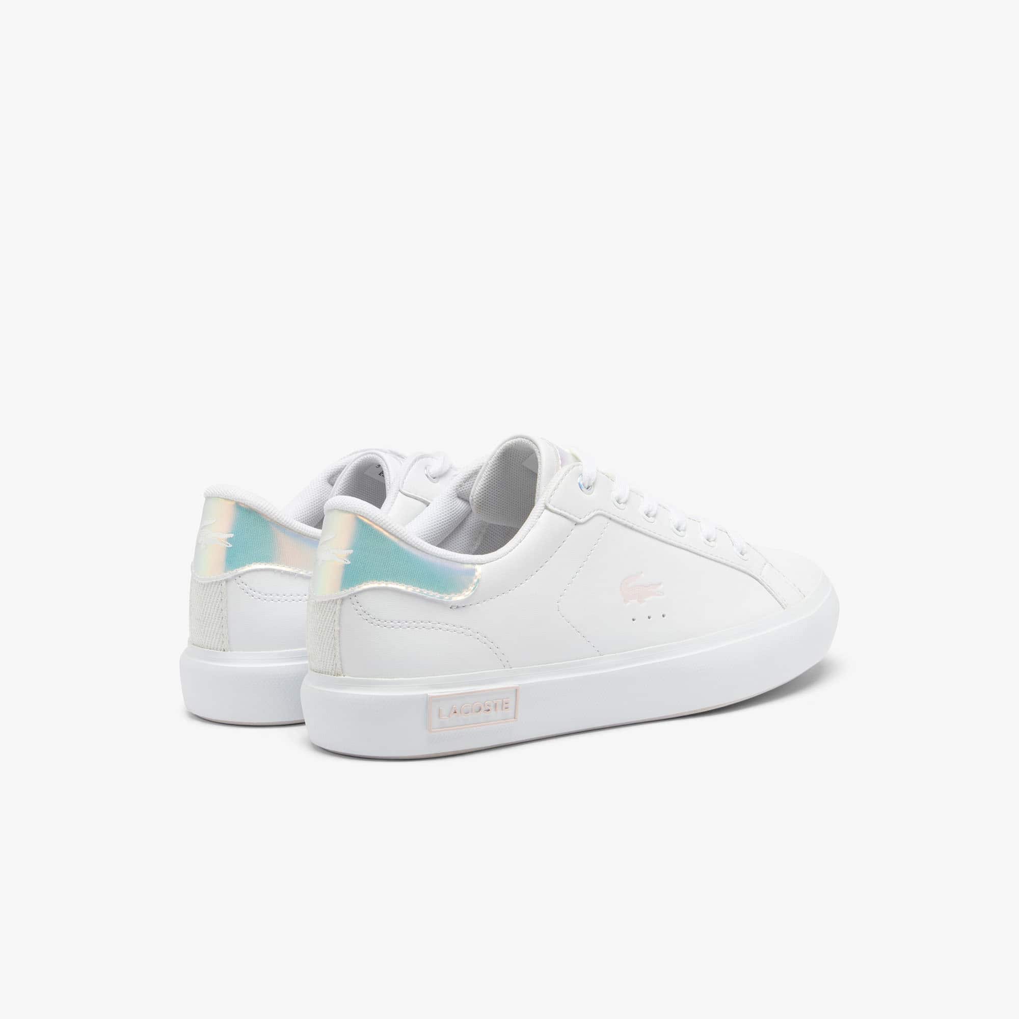 Sneakers Powercourt junior Sneakers - Blanc - Lacoste - Enfant