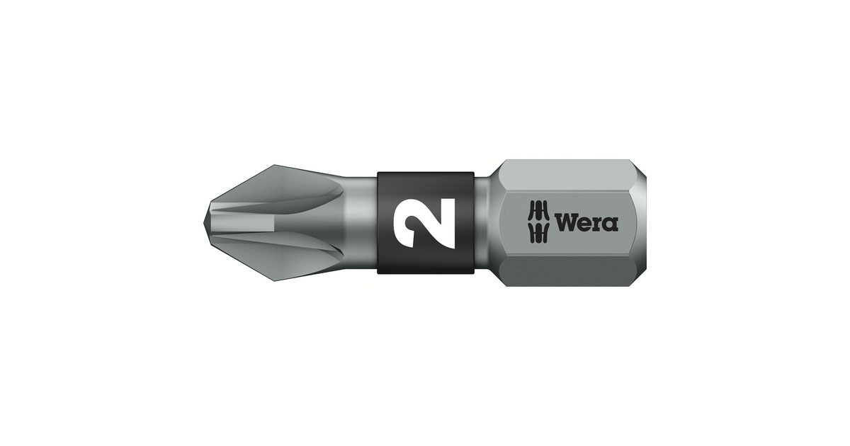 WeraKraftform Kompakt 28 RA 1, 6‑delig bitset  (Zwart/groen)