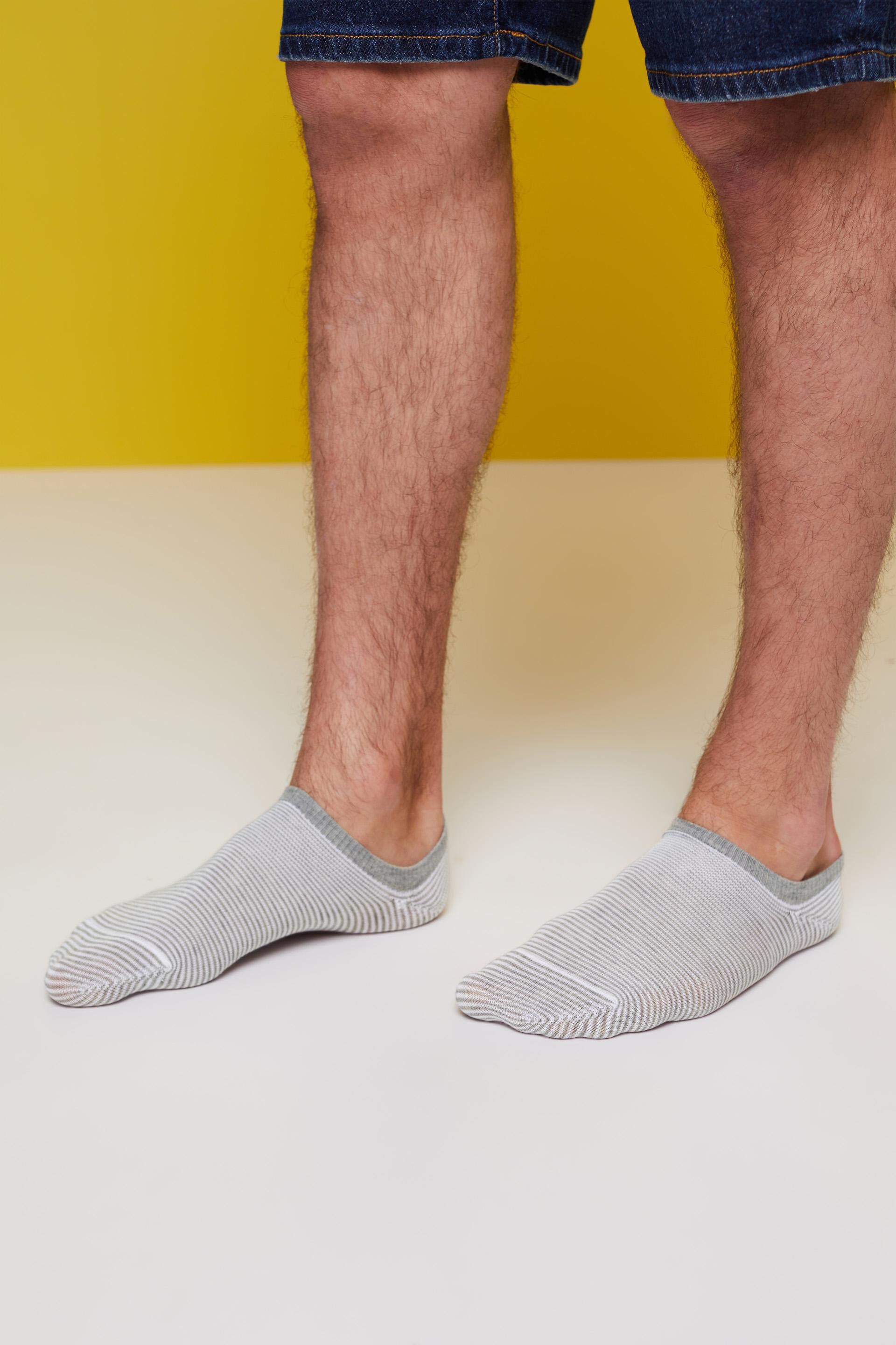Lot de 2 paires de socquettes basses, coton biologique