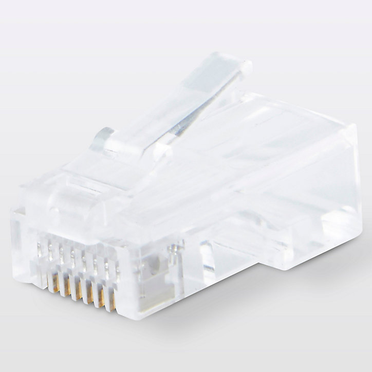 Fiche RJ45 mâle à câbler Blyss, lot de 4