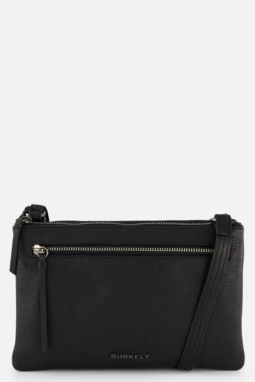 Burkely Rock Ruby Double Pocket Tas zwart